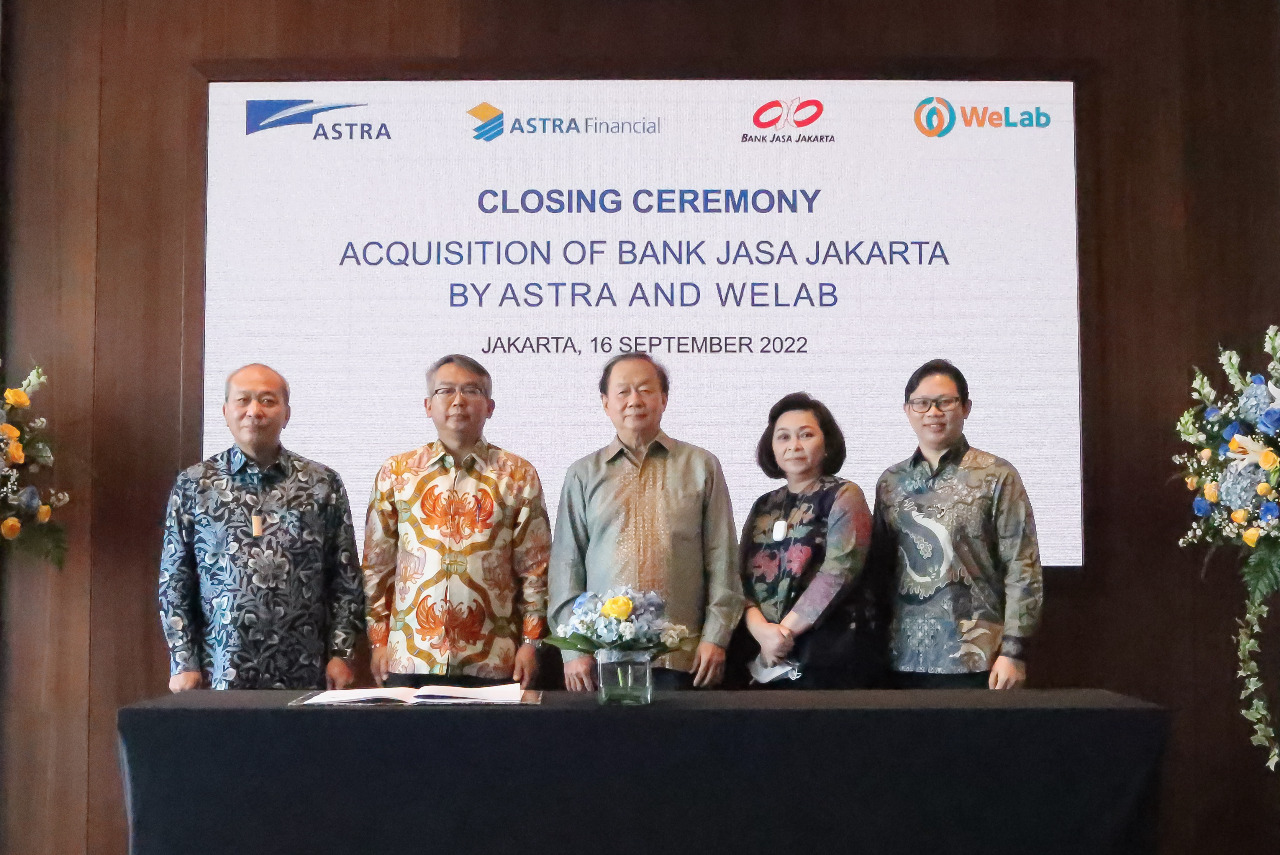 Astra & WeLab Resmi Akuisisi Bank Jasa Jakarta (BJJ) yang Akan Bertransformasi Jadi Bank Digital di Indonesia