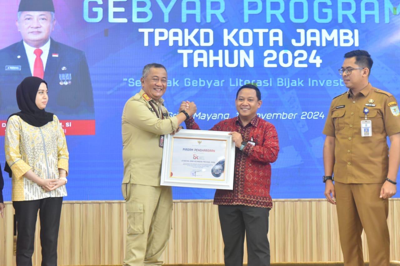 Puncak Kegiatan TPAKD 2024, Pemkot Jambi Gelar Semarak Gebyar Literasi Bijak Investasi