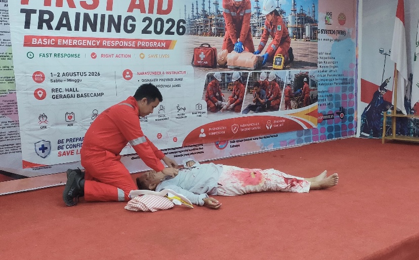 Rutin Gelar First Aid Training, SKK Migas-PetroChina Konsisten Tingkatkan Kompetensi Tanggap Darurat Pekerja