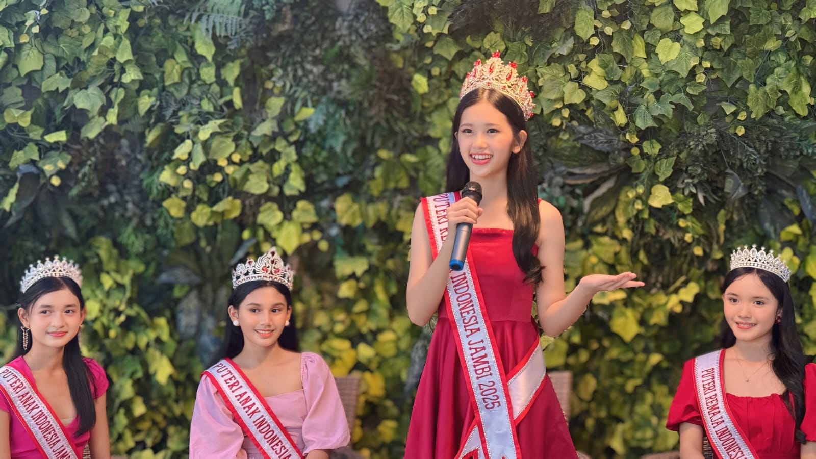 Dari Jambi untuk Indonesia: Kisah Empat Puteri Muda yang Siap Membawa Inspirasi di Panggung Nasional