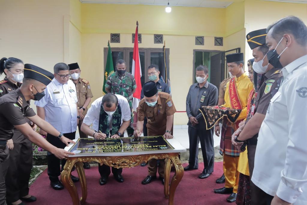 Balai Rehabilitasi Napza Adhyaksa Pertama Di Jambi Diresmikan