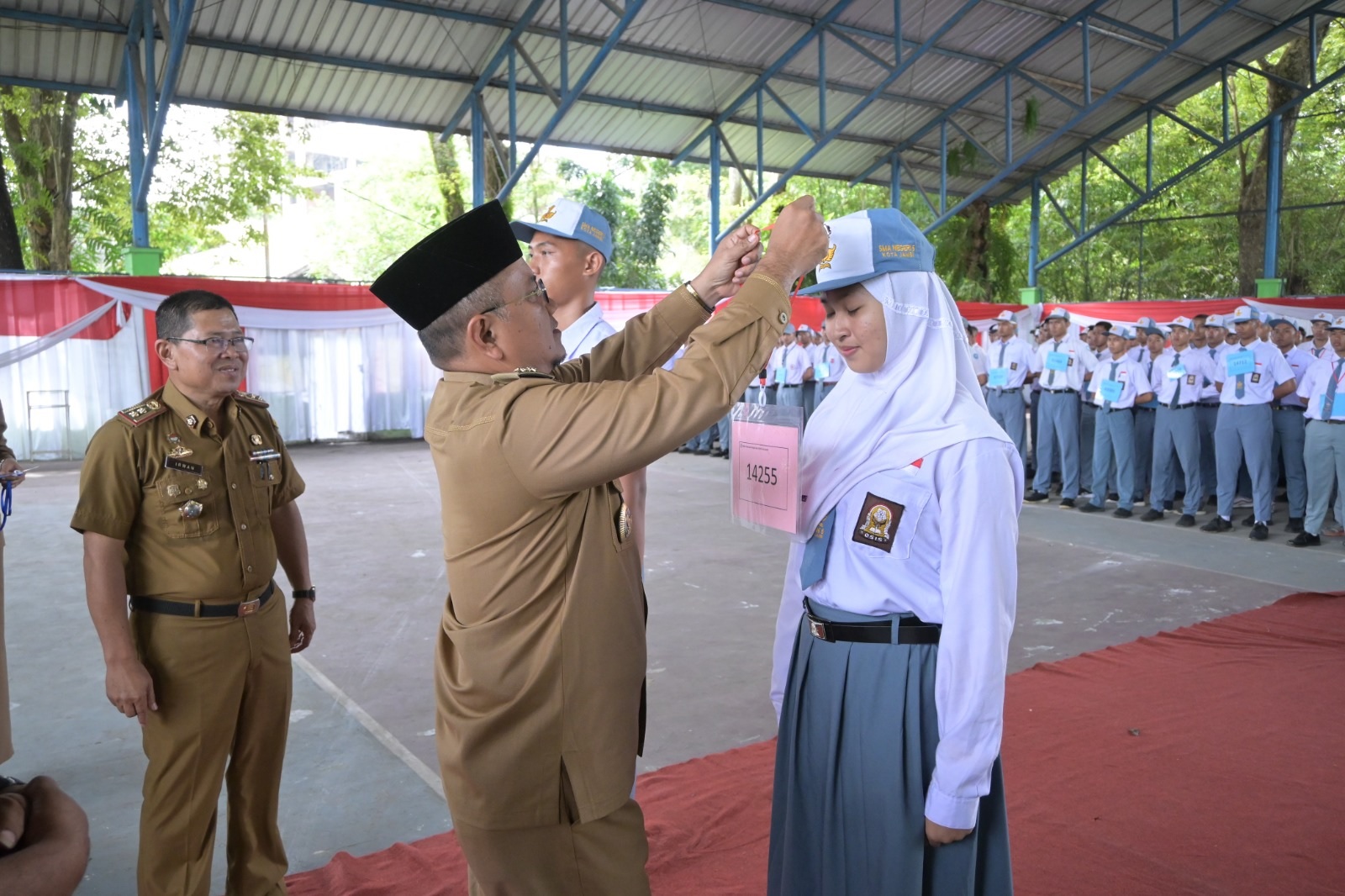 Diikuti 346 Pelajar, Seleksi Paskibraka Kota Jambi Dibuka Wawako Maulana