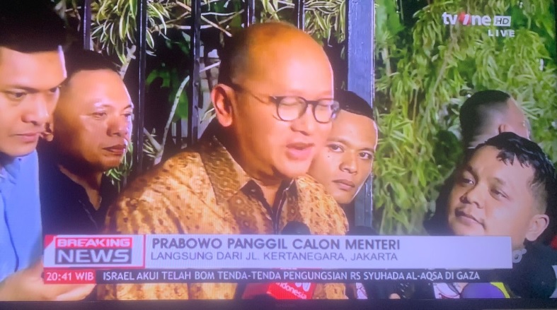  Lengkap! Presiden Terpilih Prabowo Sudah Memanggil 44 Calon Menteri, Ini Daftarnya