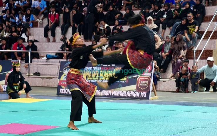 486 Pesilat Meriahkan Kejuaraan Pencak Silat Kapolres Bungo Cup