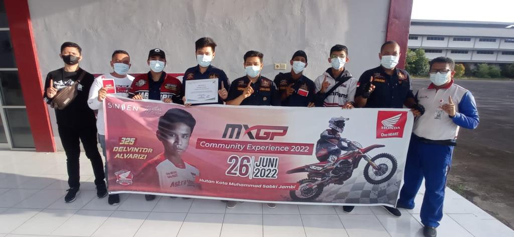 Dukung Delvintor, Sinsen Bersama IMHJ Gelar Nobar MXGP Samota 