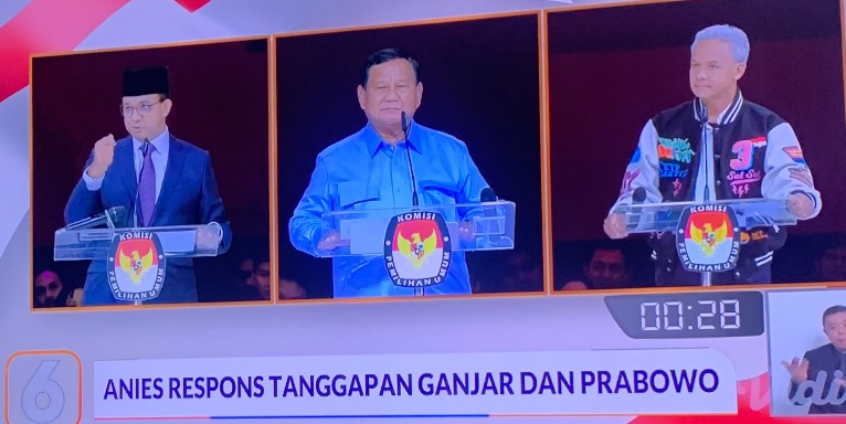 Debat Capres 2024, Ganjar Tanya Soal Tata Kelola Bansos Ke Anies, Begini Jawabannya