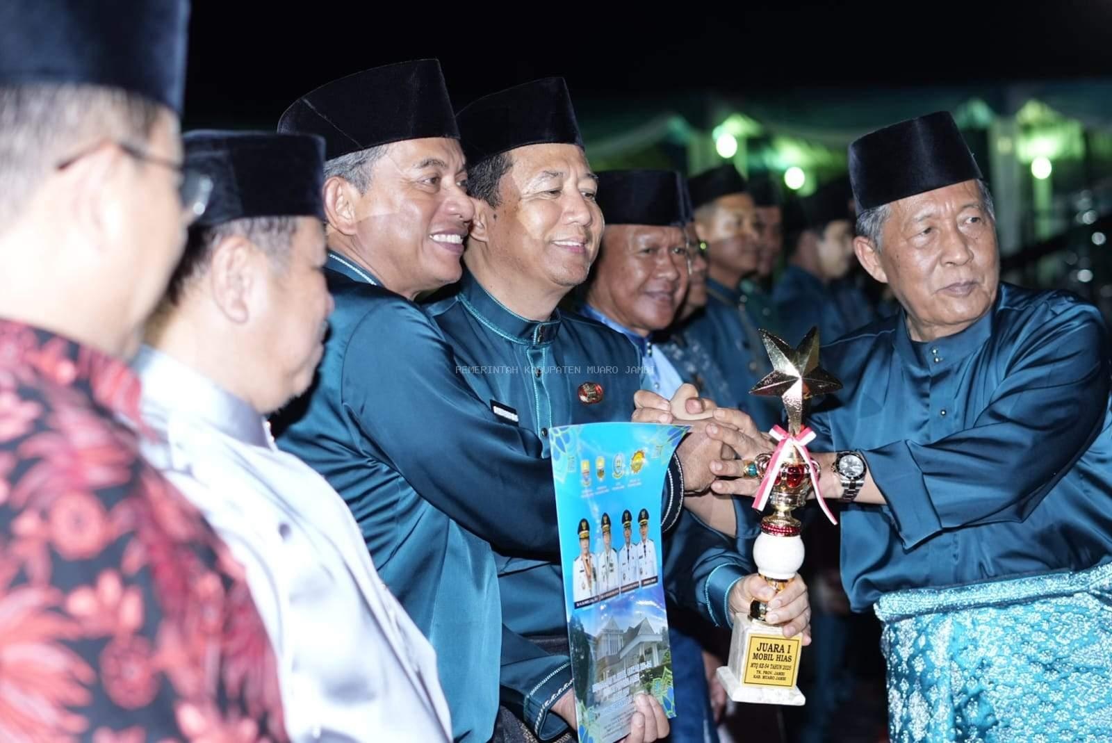Kota Jambi dan Muaro Jambi Dominasi Podium, MTQ ke-54 Provinsi Jambi Tahun 2025 Resmi Tetapkan Para Juara