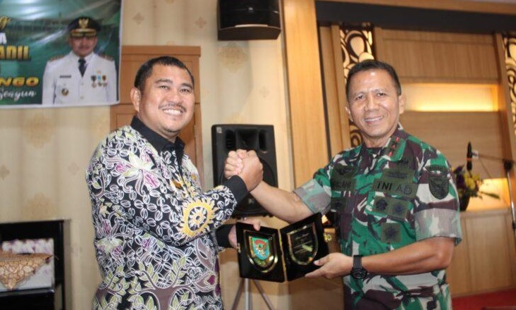 Kunjungi Bungo, Pangdam II Sriwijaya Tekankan Netralitas TNI di Pemilu 2024