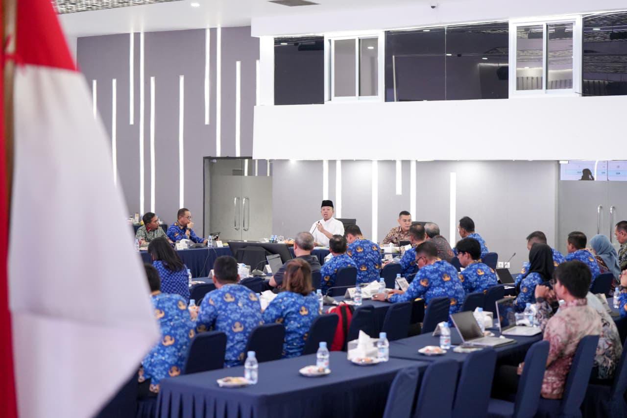 Jelang Satu Tahun Pemerintahan Presiden Prabowo, Kementerian ATR/BPN Gelar Rapim untuk Pantau Progres Kinerja