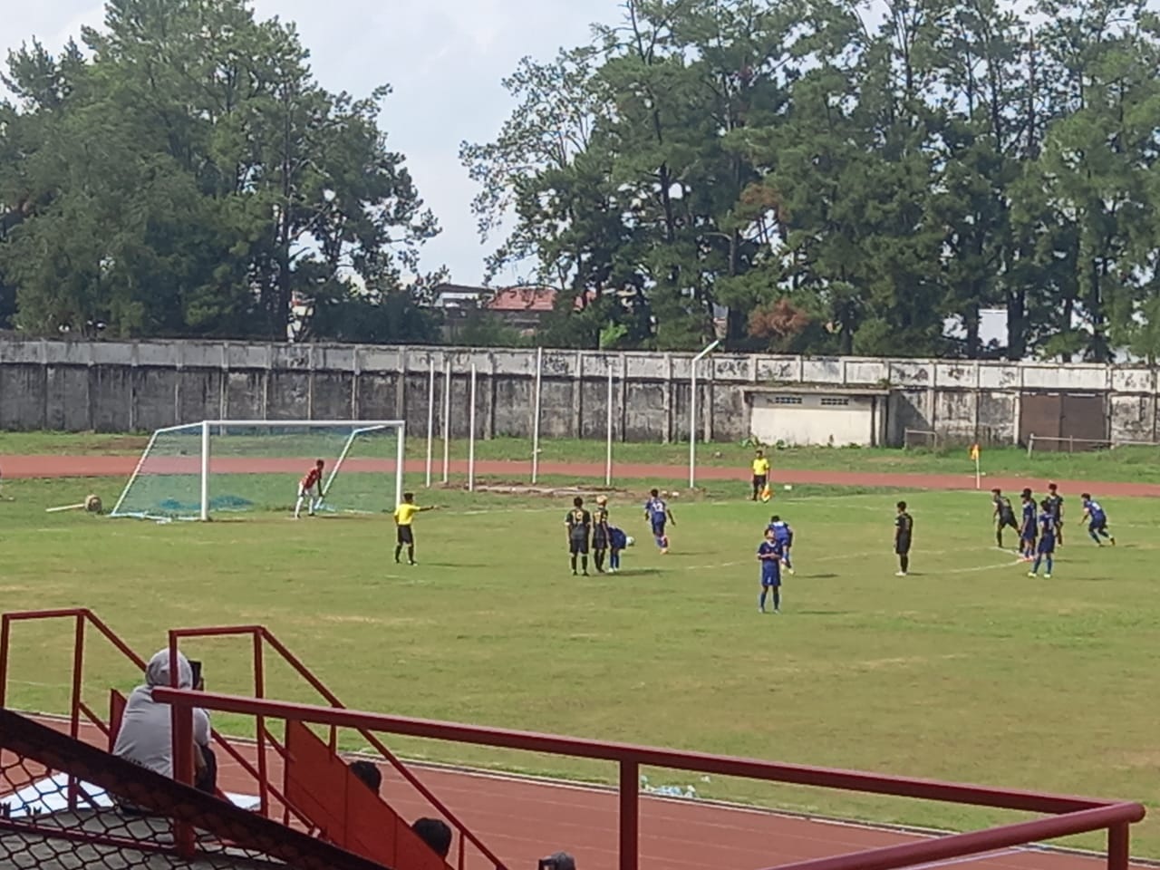 Sepak Bola Porprov 2023, Tanjabbar Ungguli Kota Jambi 1-0 Awal Babak Kedua