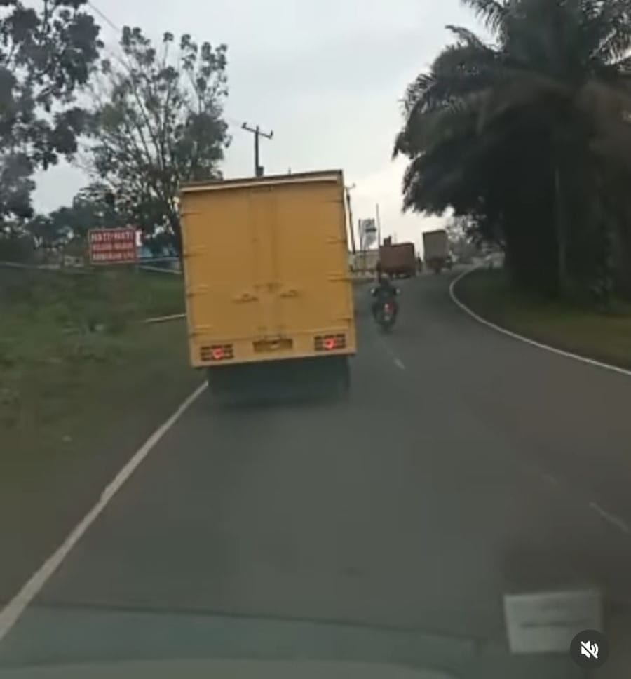 Mobil Boks Kuning yang Viral Mengangkut Batu Bara Diamankan Ditlantas Polda Jambi