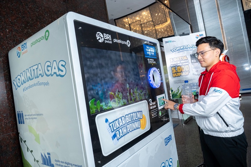 BRI Perkuat Aksi Daur Ulang Limbah dan Reduksi Emisi dalam Operasional Perusahaan