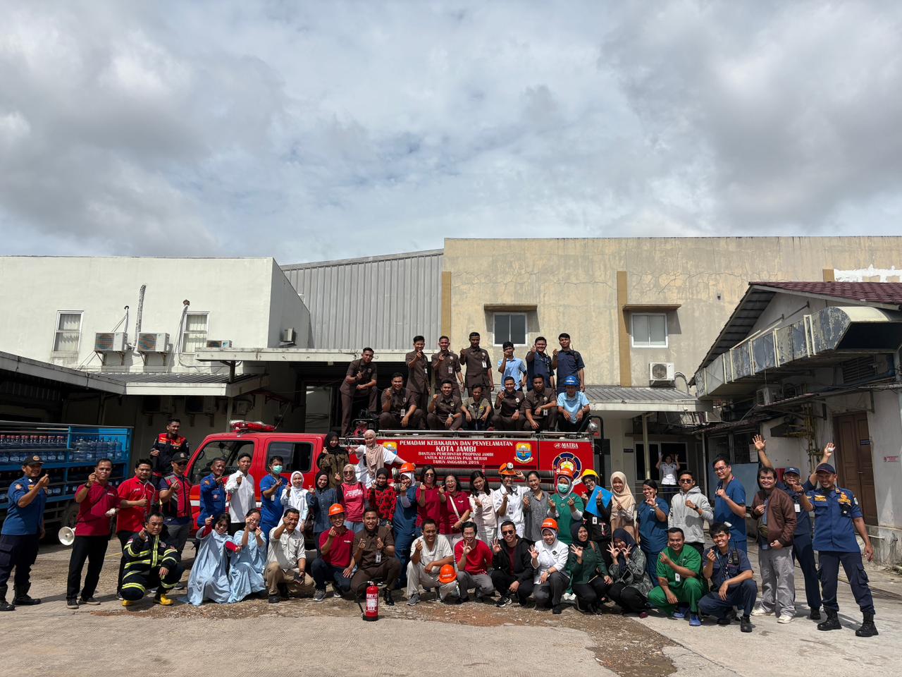 Pastikan Kesigapan Penanganan Kebakaran, Siloam Hospitals Jambi Gelar Simulasi 