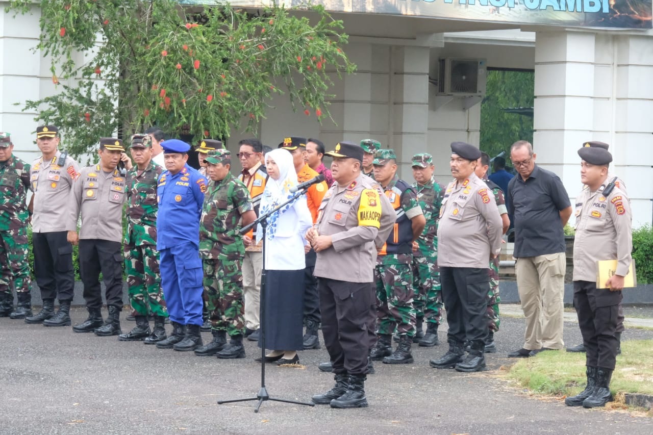 Penutupan Posko Crisis Centre Usai Proses Evakuasi Kapolda Jambi Rombongan Berhasil 