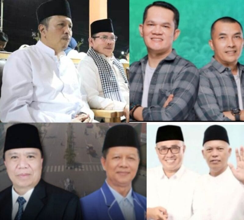 Terbelah, 4 Kandidat Gencar Rebut Suara Pondok Tinggi