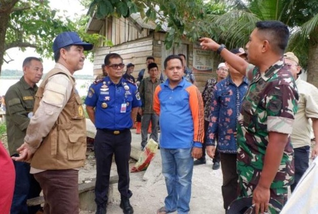 Pj Bupati Muaro Jambi Sambangi Posko Karhutla di Kumpeh