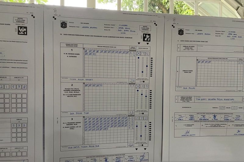 TPS Rano Nyoblos, Pasangan Pramono-Rano Unggul 