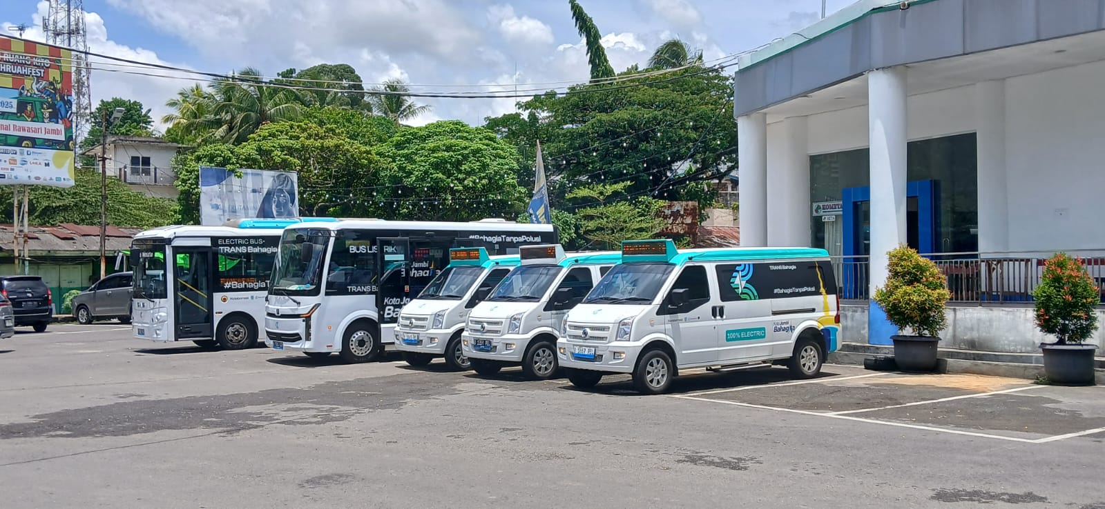 Pemkot Jambi Tambah Angkot Listrik, Ajak Masyarakat Beralih ke Angkutan Umum