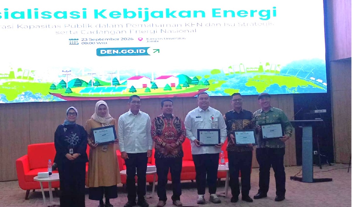 DEN Gandeng UNJA Gelar Sosialisasi Kebijakan Energi Nasional