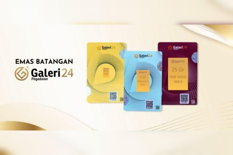 Update Harga Emas di Pegadaian Sabtu 27 Desember 2025, Hari Kompak Melonjak