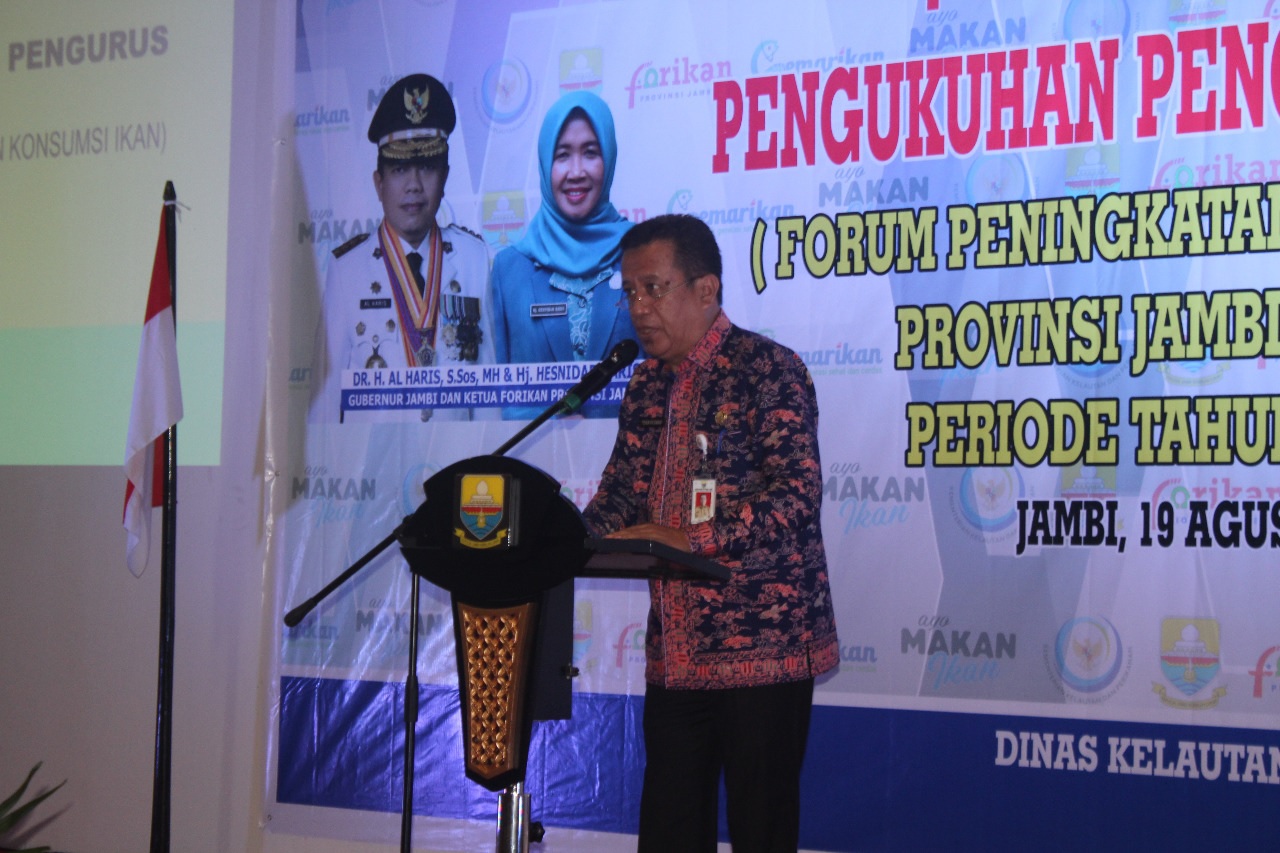 Pengurus Forikan Provinsi Jambi Resmi Dikukuhkan