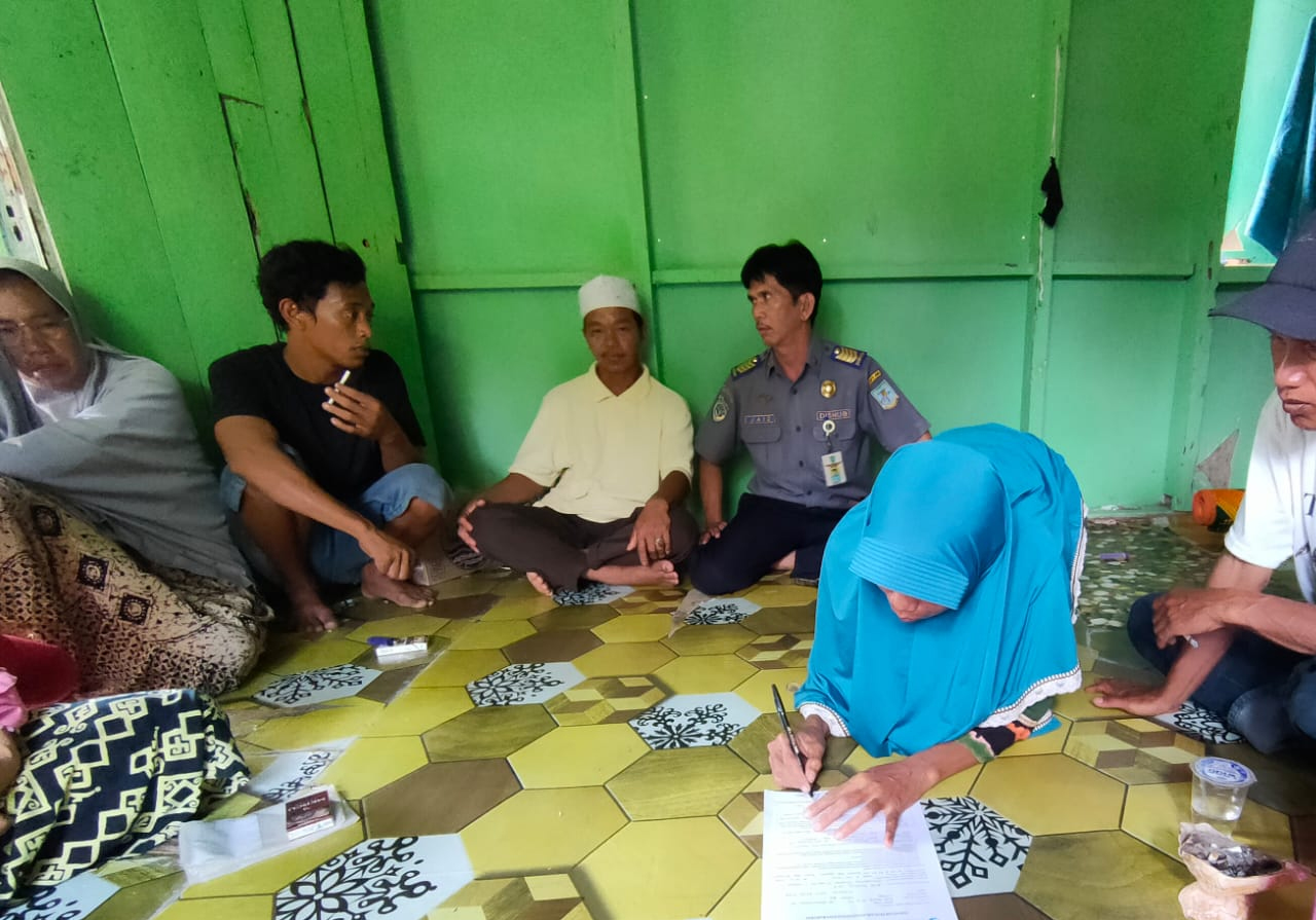 Jasa Raharja Hadir Melindungi Warga Koto Kandas-Tanjabtim