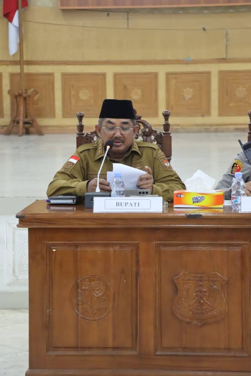 Bupati Tanjab Barat Tegaskan Peran Strategis Desa dalam Ketahanan Pangan