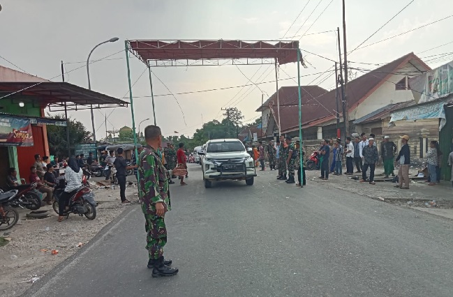 Setelah Dilakukan Mediasi, Jalan yang Diblokir Warga Mandiangin Kembali Dibuka 