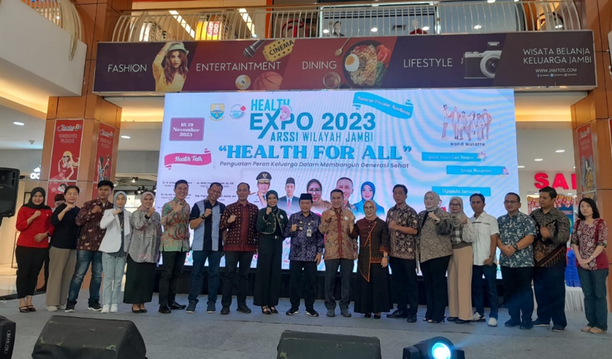 Peringati HKN, ARSSI Jambi Gelar Health Expo 2023