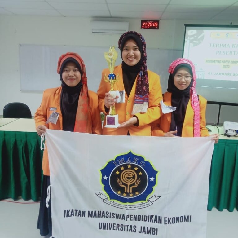 Mahasiswa FKIP UNJA Raih Juara Nasional Accounting Paper Competition 2023