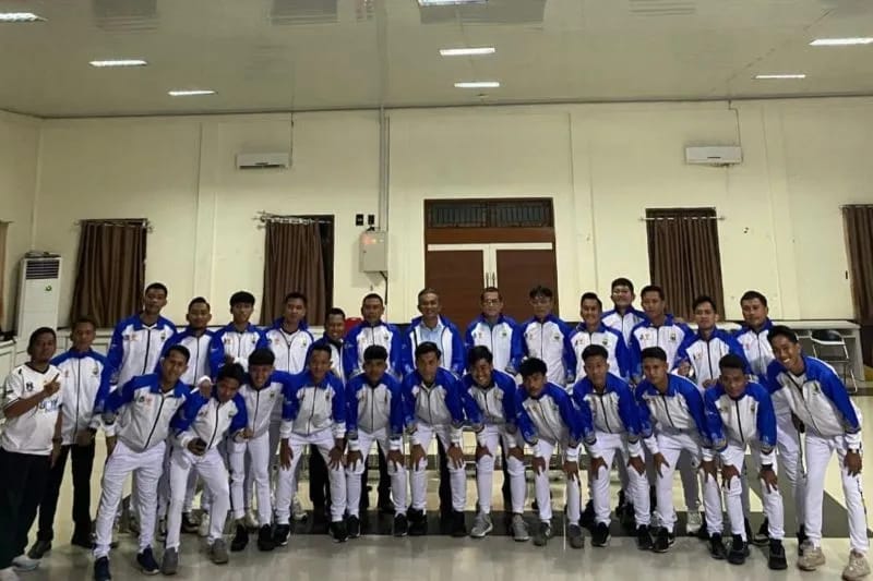 Wabup Junaidi Lepas Squad FC Muja Berbhakti Optimis Raih Juara Gubernur Cup 2026