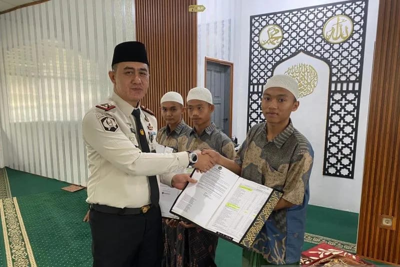 Ditjenpas Jambi : Sebanyak 30 Anak Binaan Terima Remisi Lebaran langsung bebas