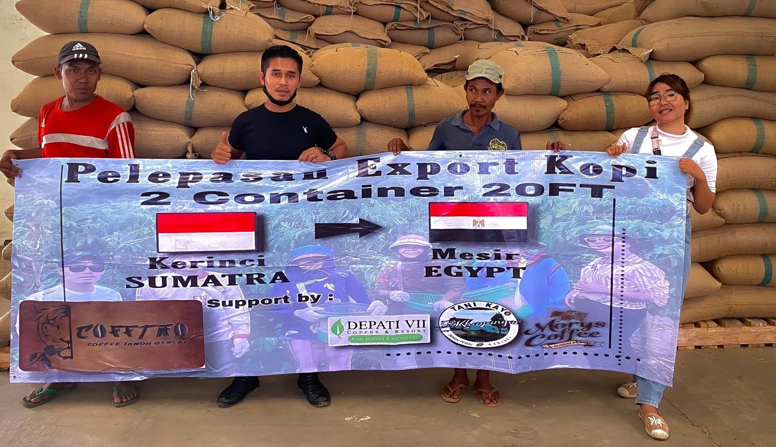 Kisah Sukses Robi Eksportir Muda Asal Kerinci, Minim Fasilitas, Tapi Mampu Ekspor Kopi Ke Mesir 