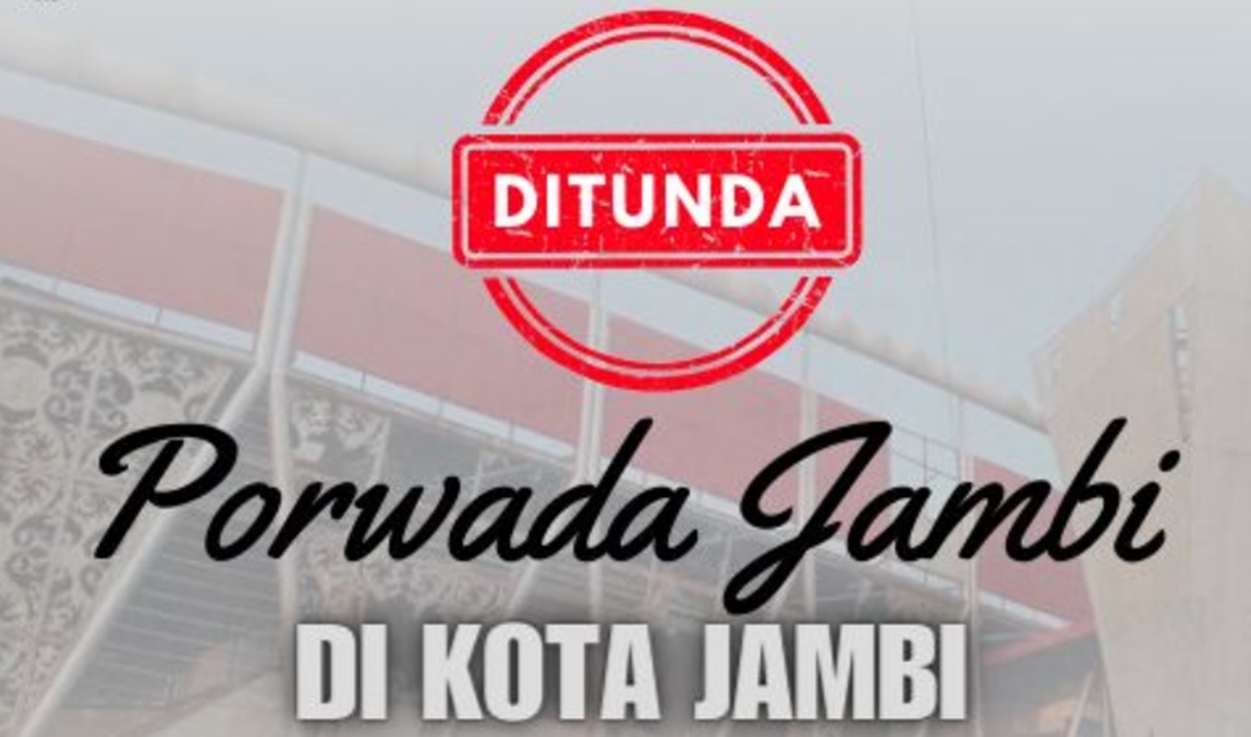 SIWO PWI Kabupaten/Kota di Provinsi Jambi Tak Kirimkan Data Peserta, Porwada di Kota Jambi Ditunda