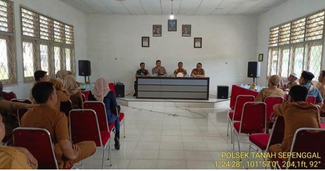 Jelang Ramadhan, Forkopimcam Tanah Sepenggal Antisipasi Balapan Liar