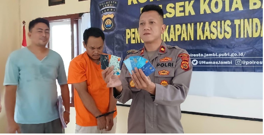 Polsek Kota Baru Ungkap Sindikat Pencurian Modus Ganjal ATM