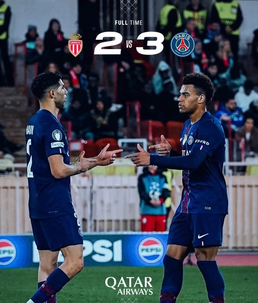 Dramatis! PSG Bangkit Habisi Monaco 3-2