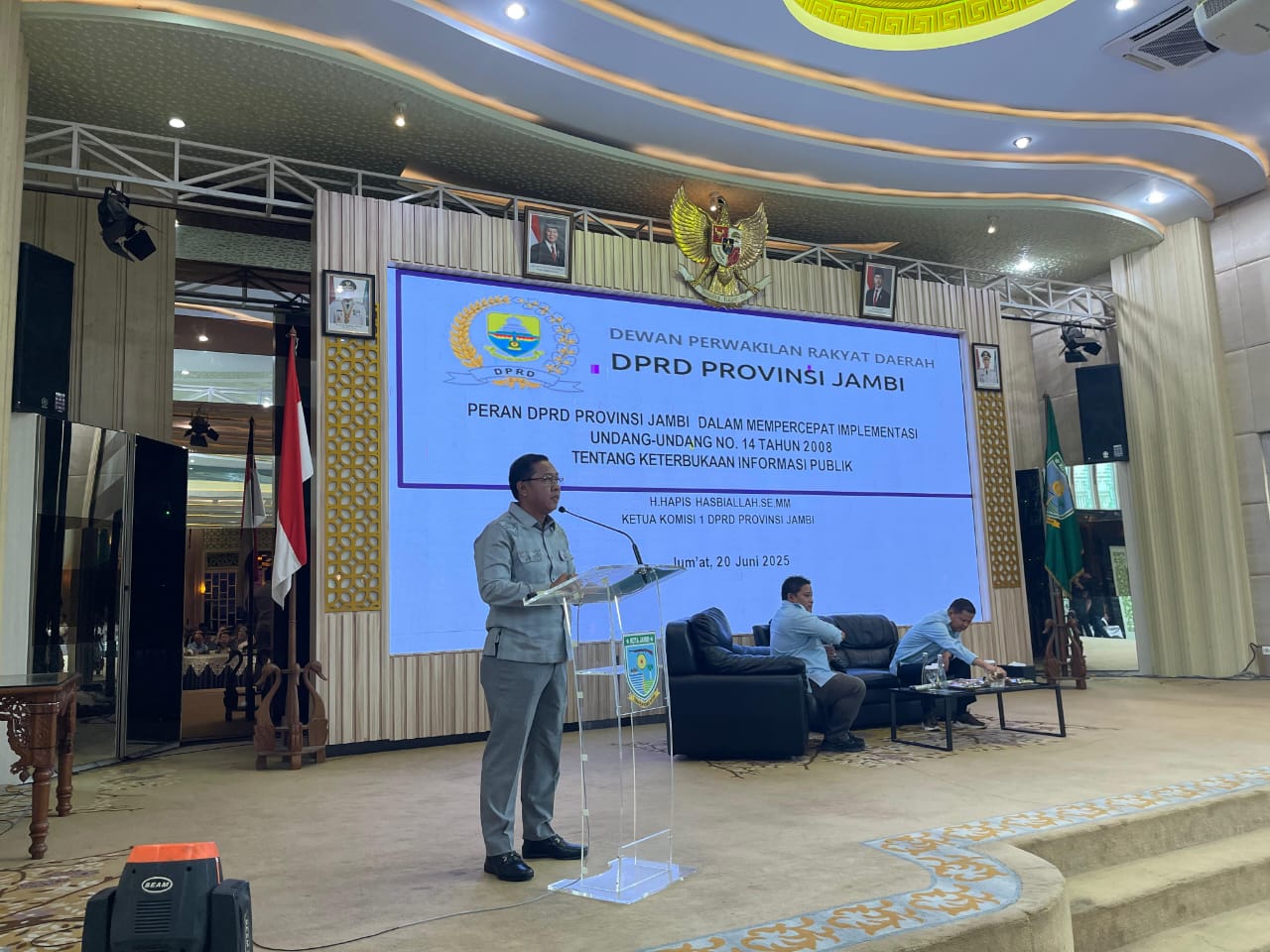 Hapis Hasbiallah Tegaskan Peran Vital DPRD Dalam Keterbukaan Informasi Publik