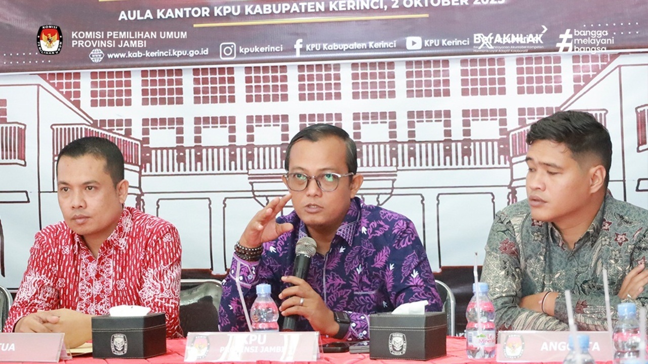 PDPB Triwulan III 2025 Selesai, Pemilih Jambi Bertambah 52 Ribu