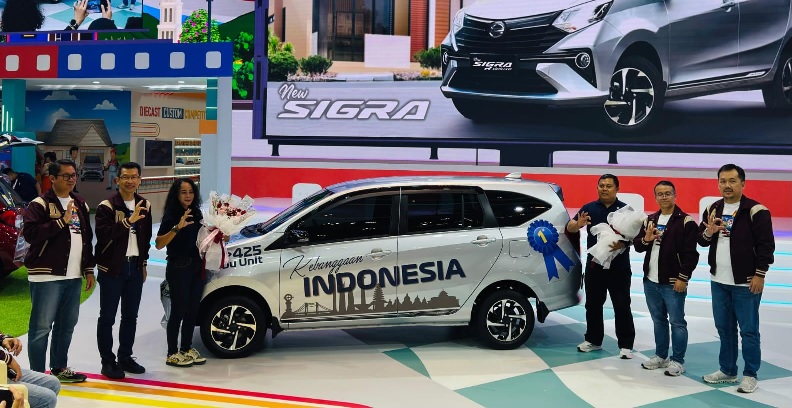 Daihatsu Hadirkan Kilau Baru Kebanggaan Keluarga, New Sigra di GIIAS