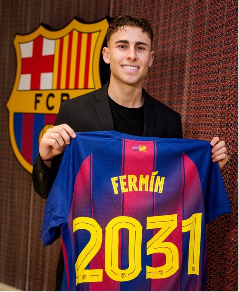 Resmi! Barcelona Perpanjang Kontrak Fermin Lopez Hingga 2031