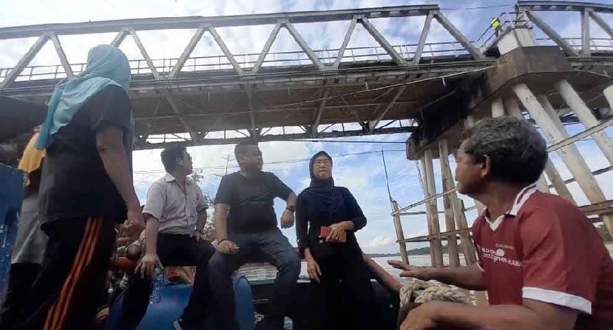 Terkendala Pendanaan, Perbaikan Fender Jembatan Tembesi 