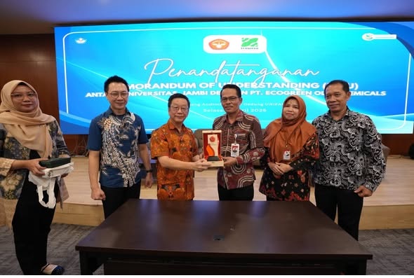 Tiga Mahasiswa FST UNJA Lolos Rekrutmen PT Ecogreen