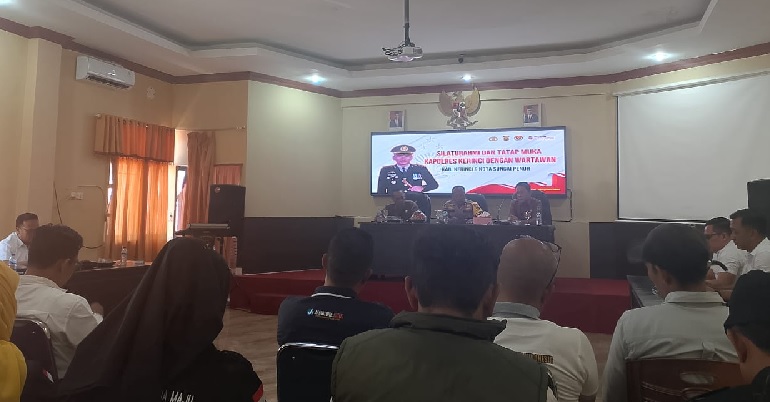 Hadapi Pilkada, Polres Kerinci Diskusi Bersama Wartawan 