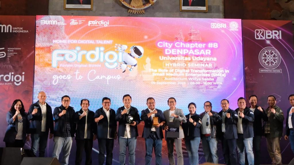 Gelar Roadshow Chapter VIII, Jasa Raharja-Fordigi BUMN Ajak Mahasiswa di Bali Tingkatkan Kemampuan Digital