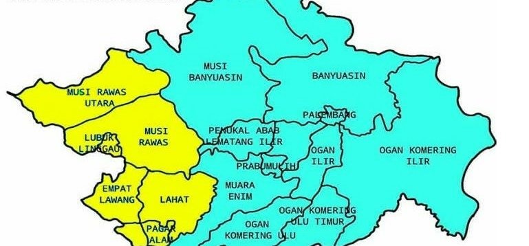 Provinsi Sumatera Selatan Dimekarkan dengan Tambahan 3 Provinsi Baru, Berikut Nama Provinsinya
