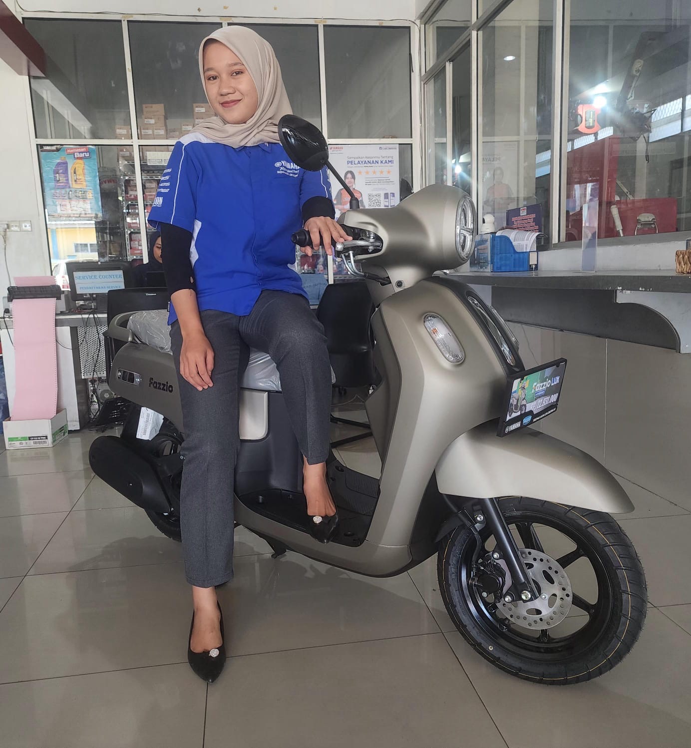 Fazzio Warna Baru Sudah Hadir di Yamaha Sinar Mas Kerinci-Jambi, Dibandrol dengan Harga Segini