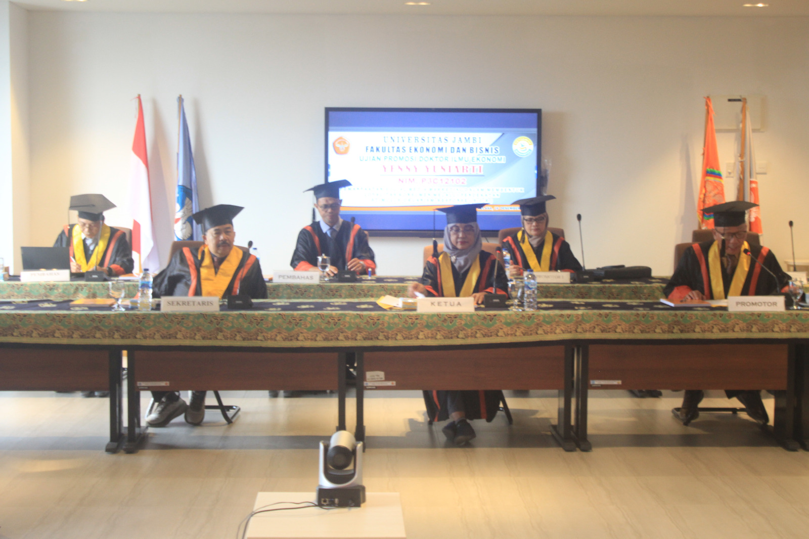 Dosen FEB-UNJA Raih Gelar Doktor Ilmu Ekonomi dengan Nilai A