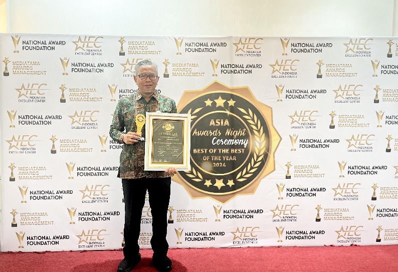 Lagi, H. Khairul Suhairi Berhasil Raih Asia Best Choice Award 2024 dari Mediatama Award Management