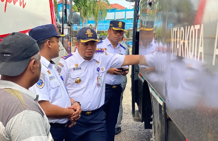 BTPD Kelas II Jambi Keluarkan 902 Surat Tilang ke Bus AKAP Hingga Mei 2024